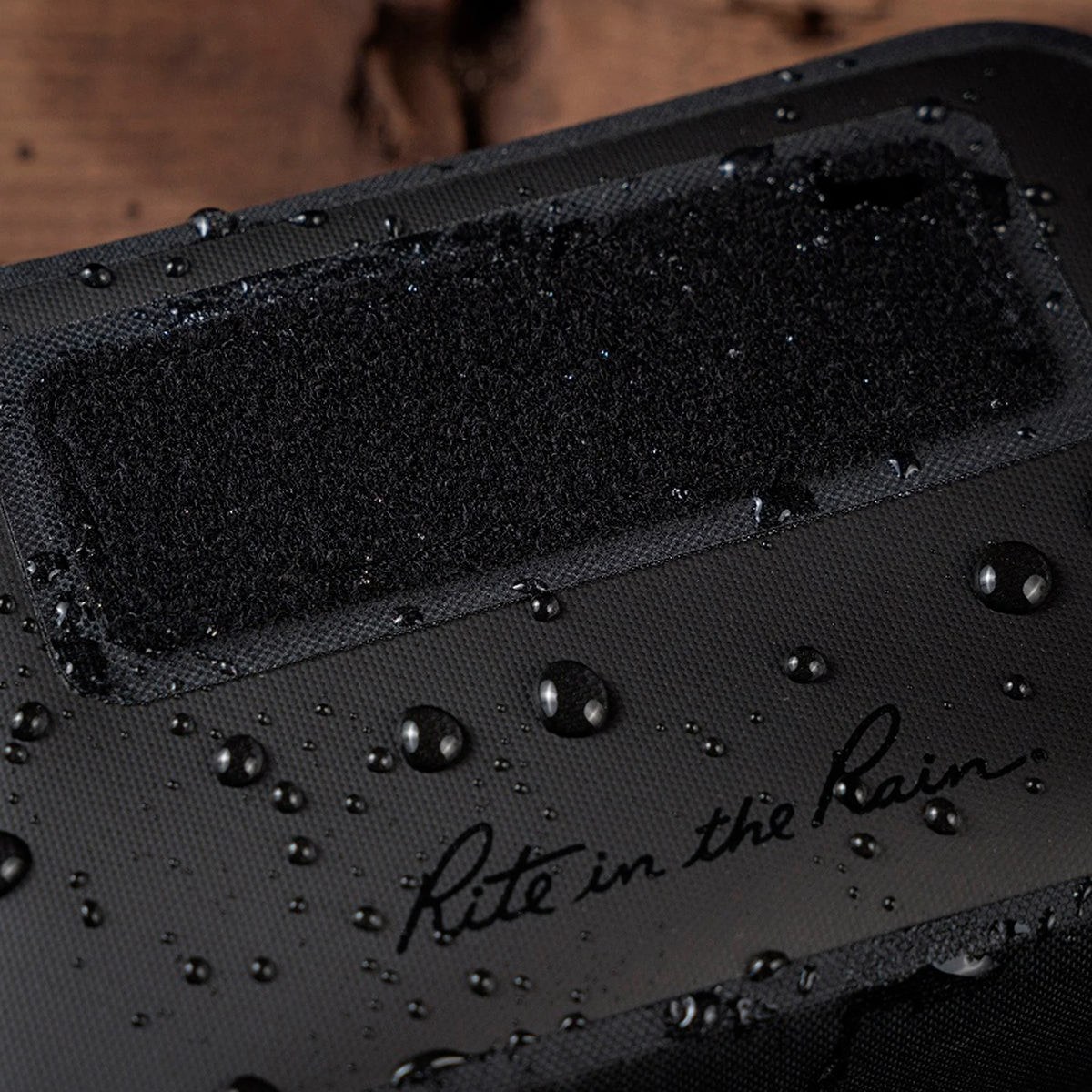 Rite In The Rain - Monsoon Rapid // Small Utility Pouch 4.5X7 Black W/Velcro-6-XtraGrej