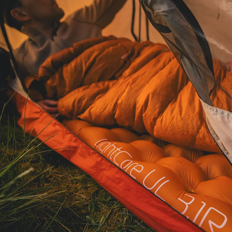 Robens - LightCore UL 3.1R Large 3 Sæsoners Liggeunderlag // Orange-8-XtraGrej
