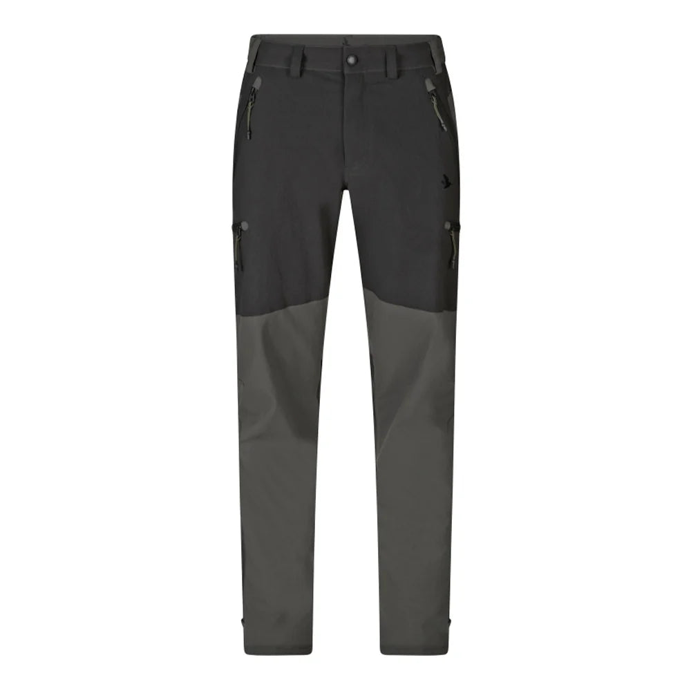 Seeland - Outdoor Stretch Bukser // Sort / Grå-1-XtraGrej