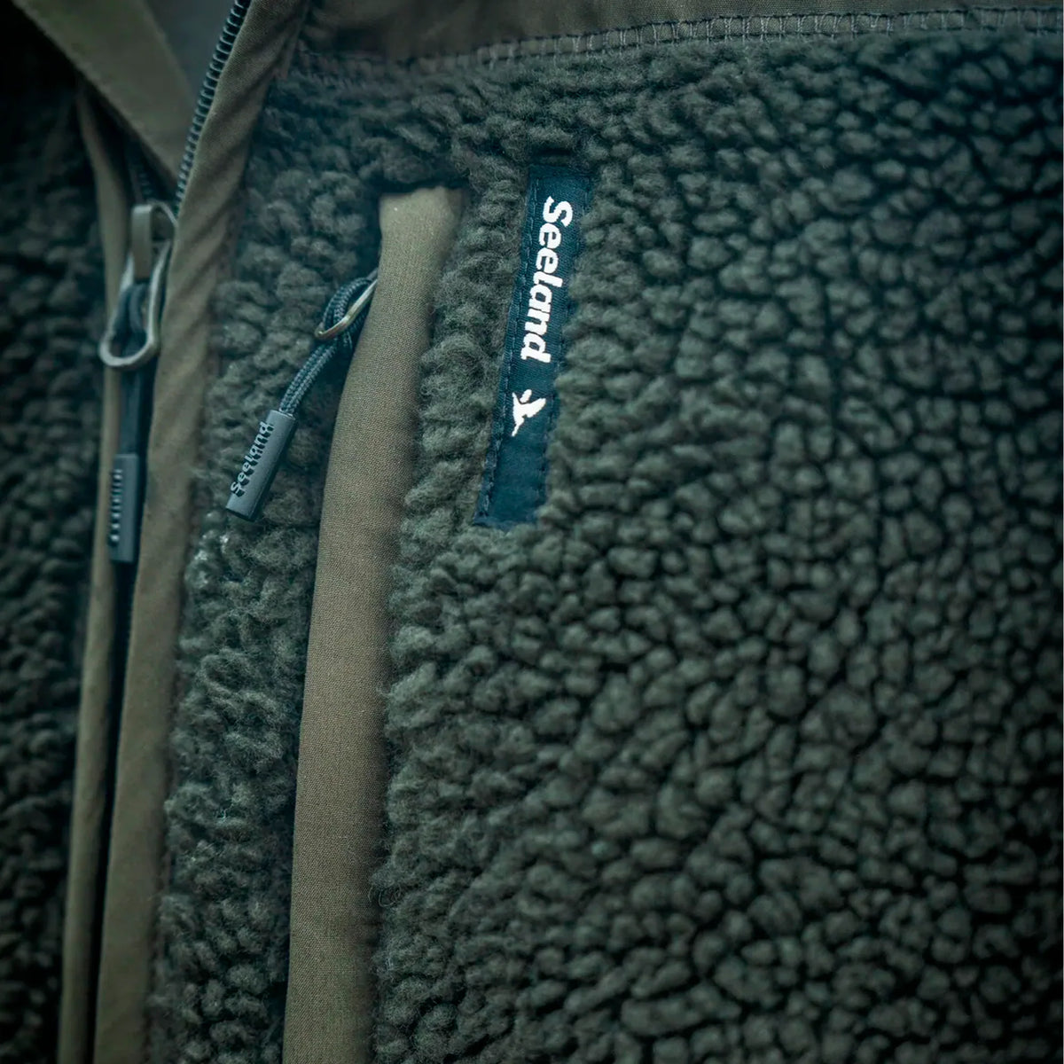 Seeland - Thaw Fleece Jakke // Grizzly Brown-3-XtraGrej
