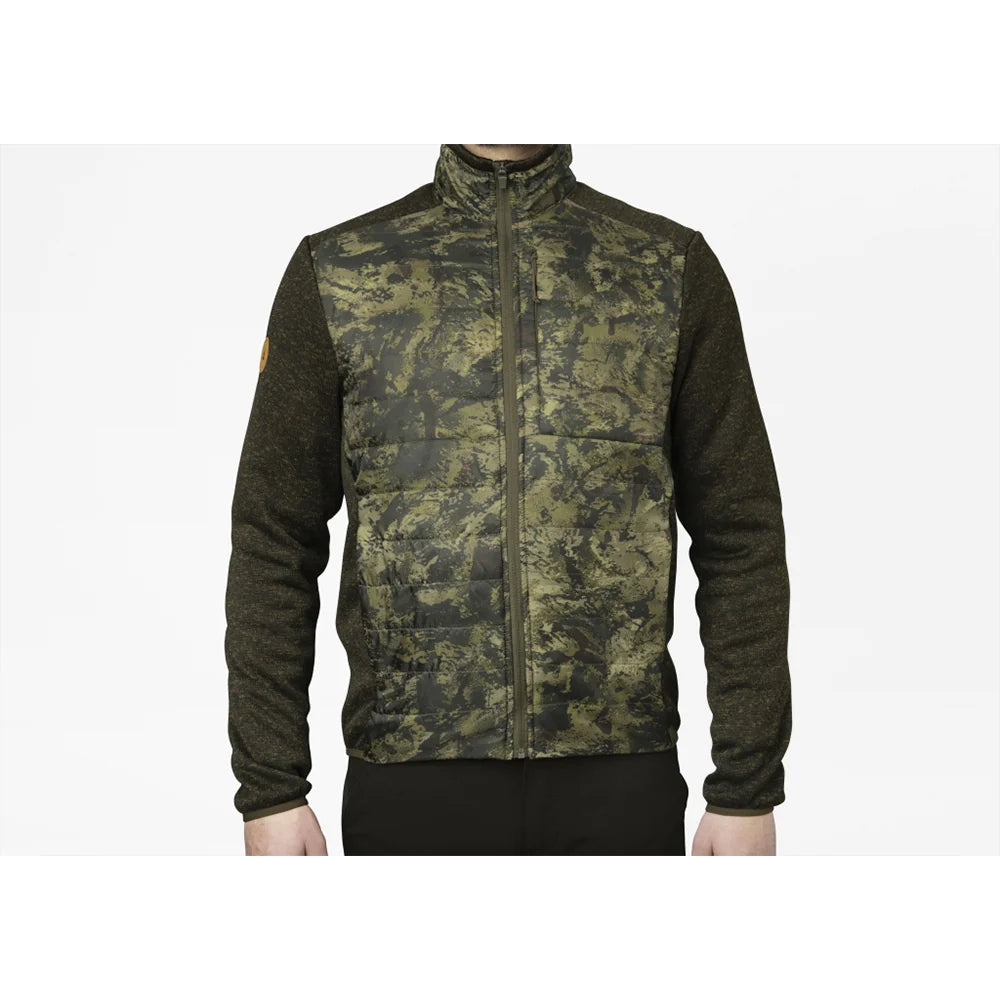 Seeland - Theo Hybrid Jakke m. Strik // Camo-3-XtraGrej