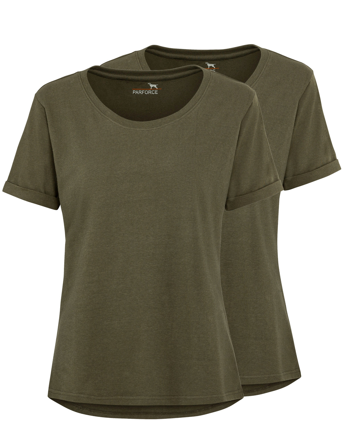 Parforce - Dobbeltpakkede T-shirts til damer