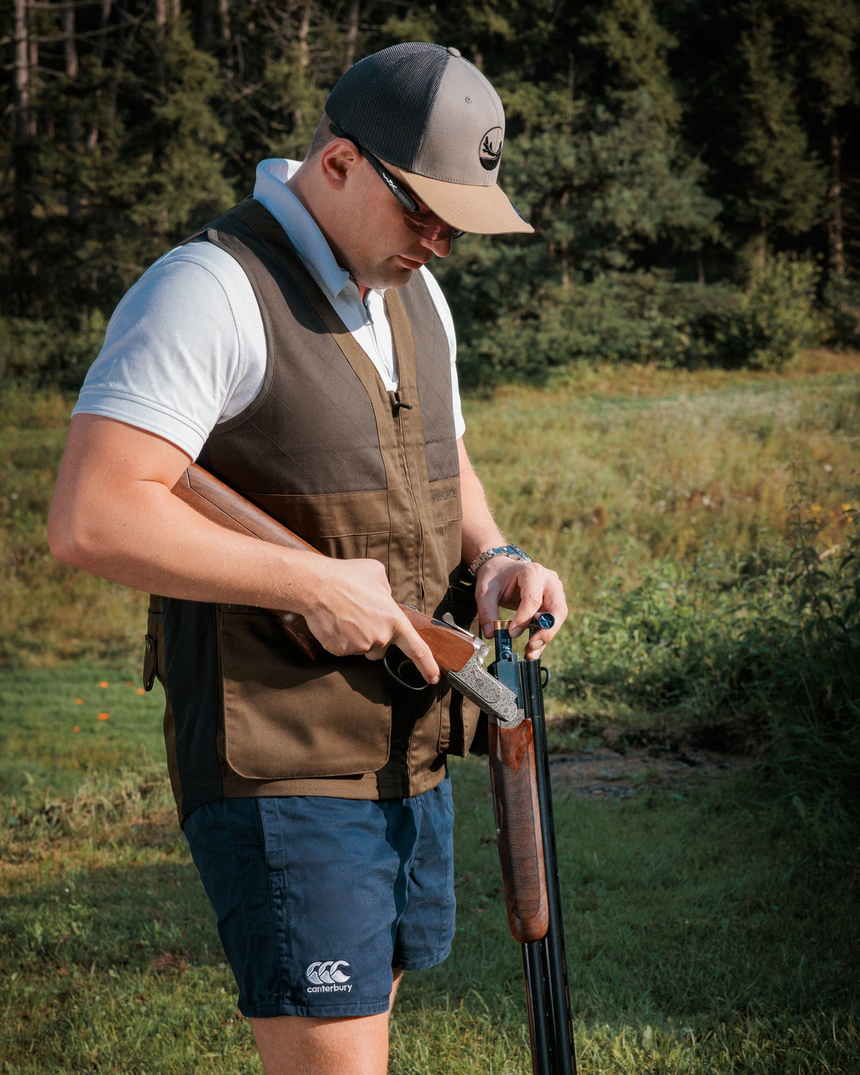 Parforce - Skydevest med mesh-ryg