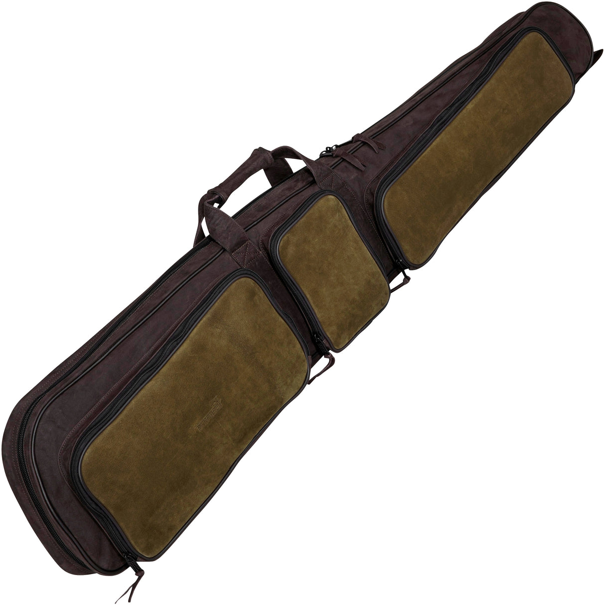 Parforce - Hylster til lang pistol All-in læder tofarvet