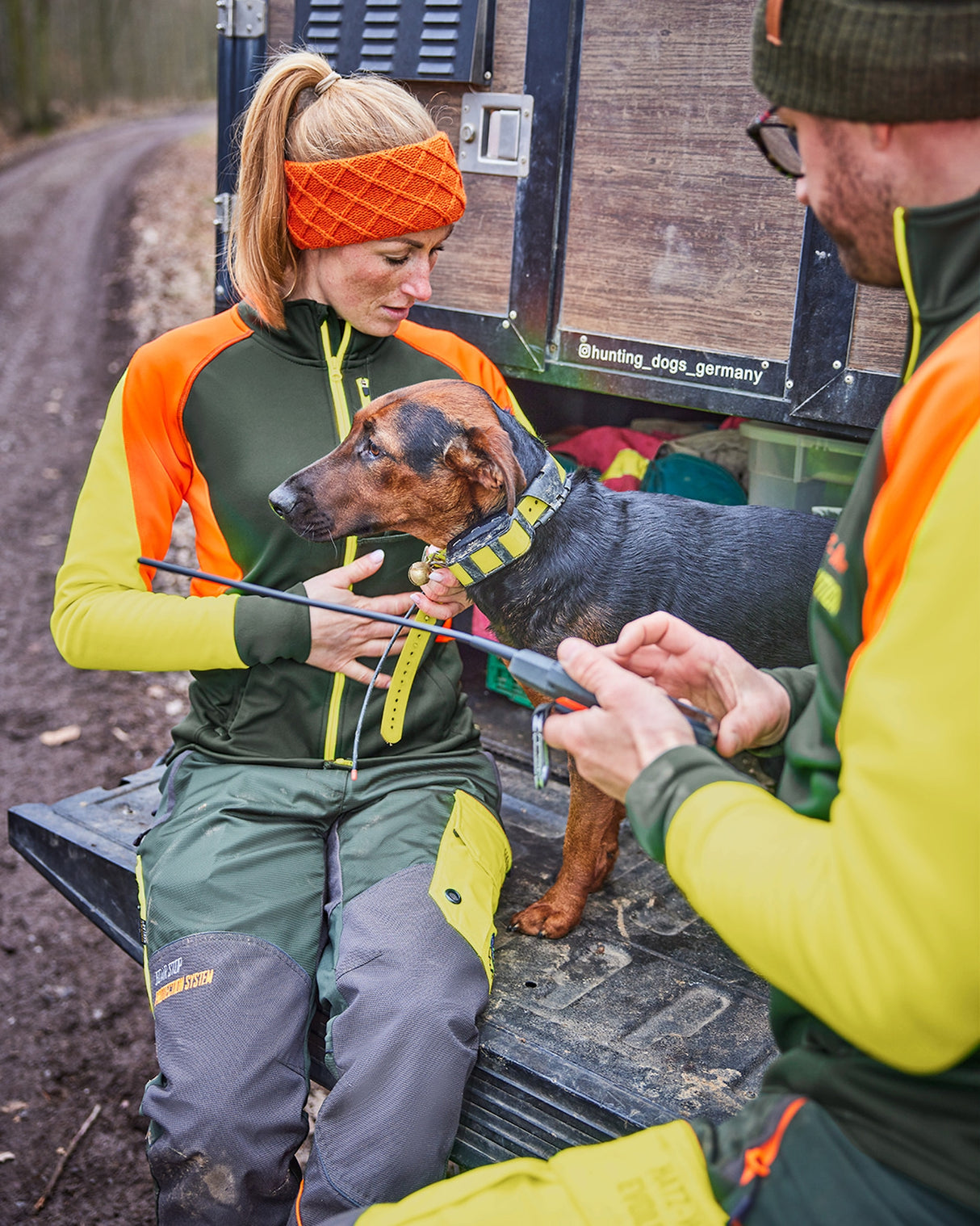 Parforce - Powerstretch-fleecejakke til damer Hatz-Watz