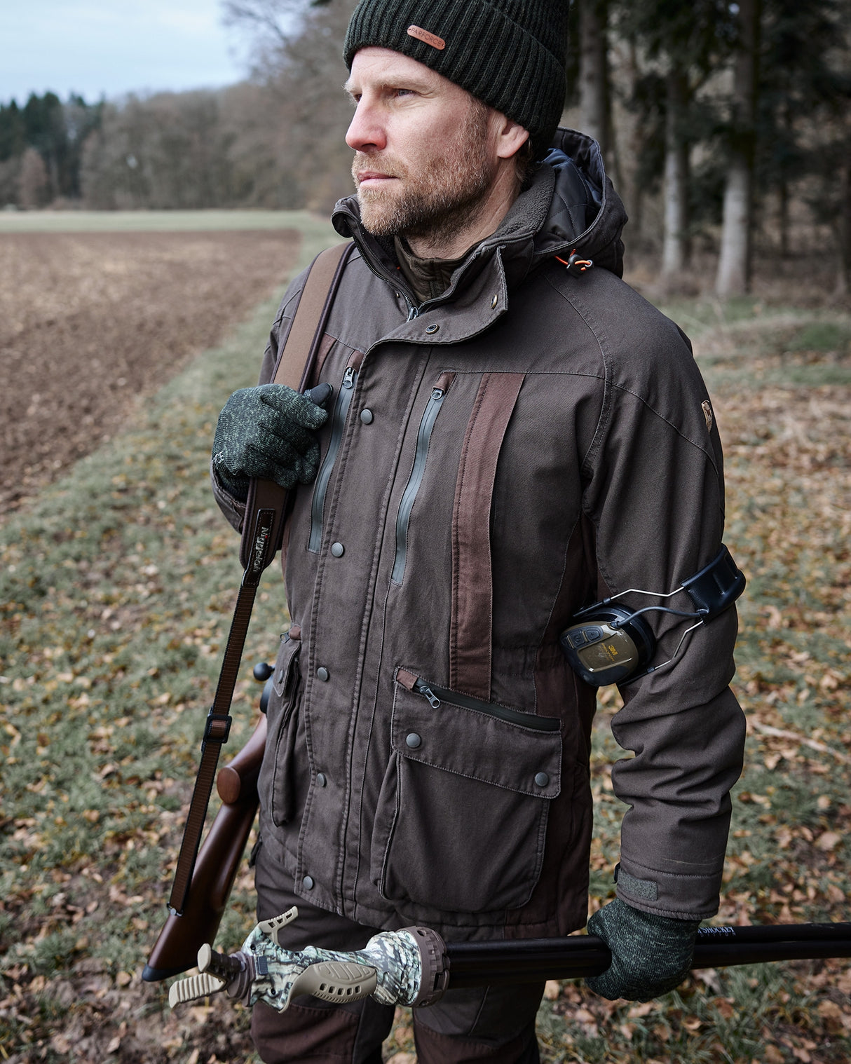 Parforce - Jagthandske i strikket fleece