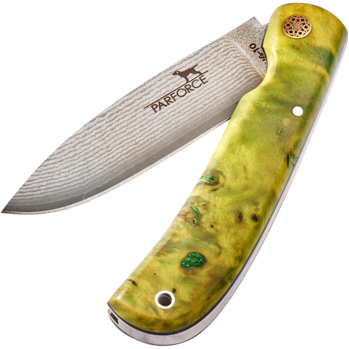 Parforce - Foldekniv Damaskus birk