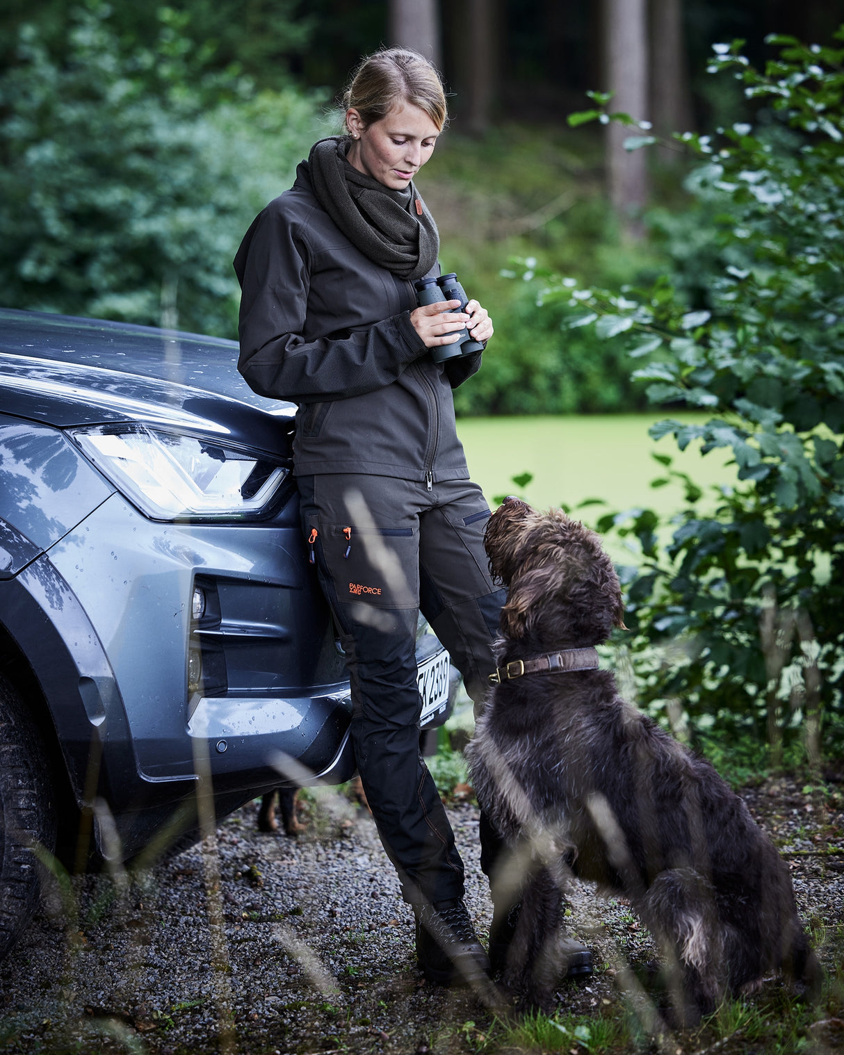 Parforce - Rundt tørklæde