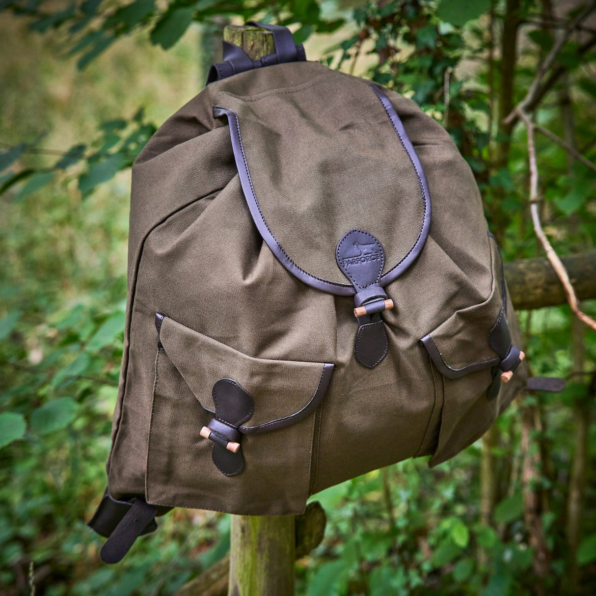Parforce - Rygsæk i lærred