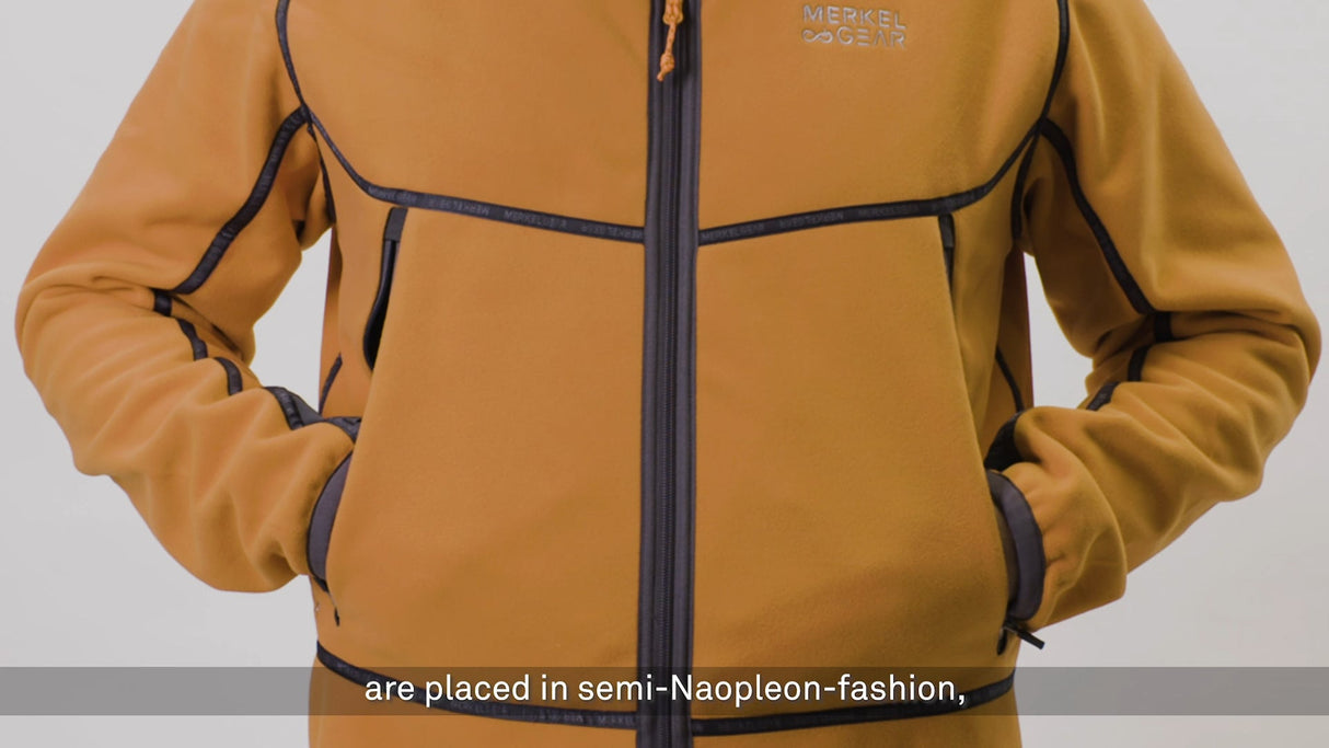 Merkel Gear - HELIX vendbar fleecejakke til kvinder