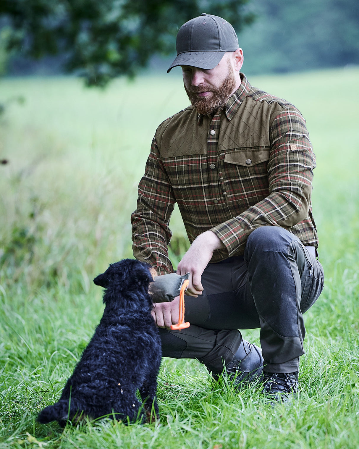 Parforce - Spessart-jagtskjorte med trykknapper