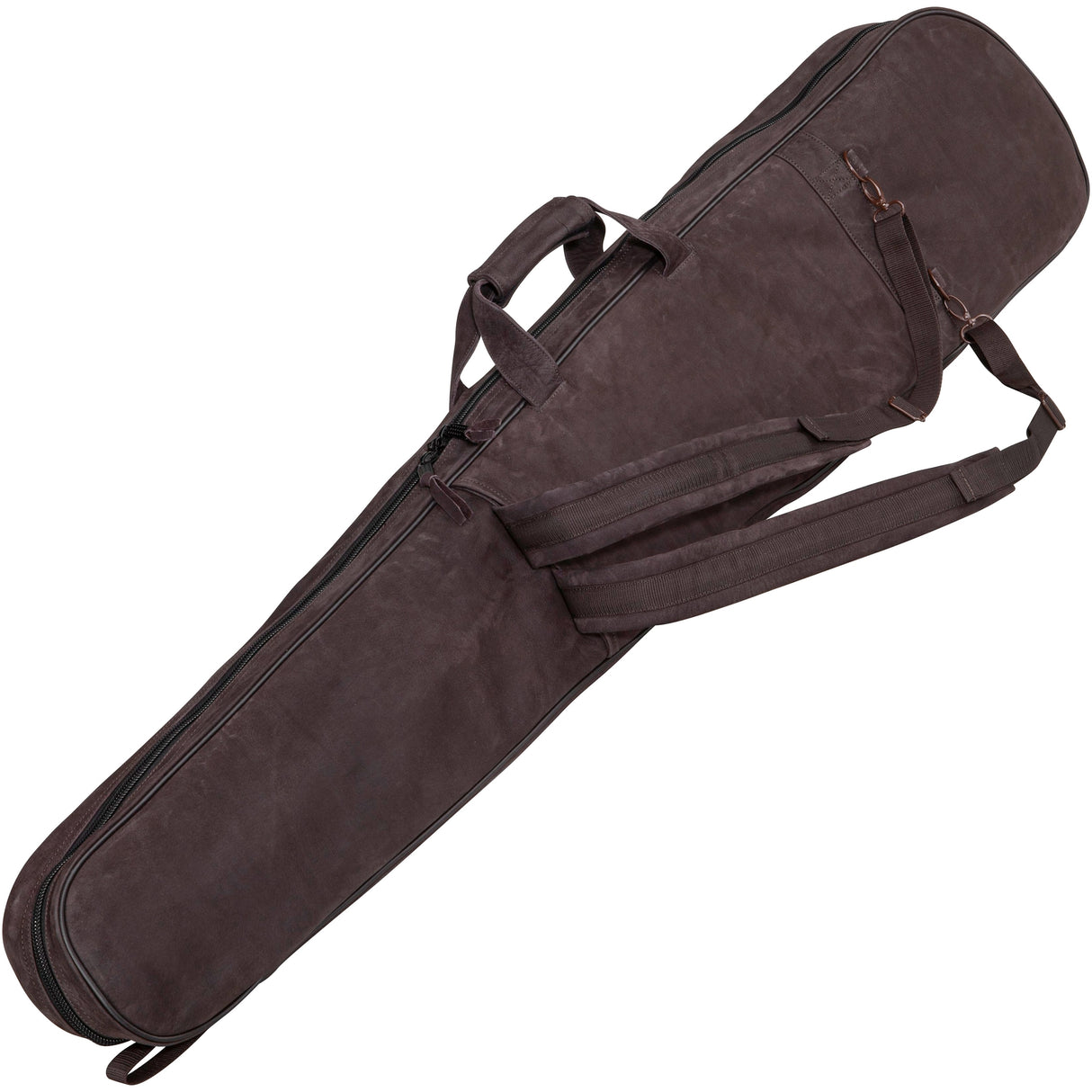 Parforce - Hylster til lang pistol All-in læder tofarvet