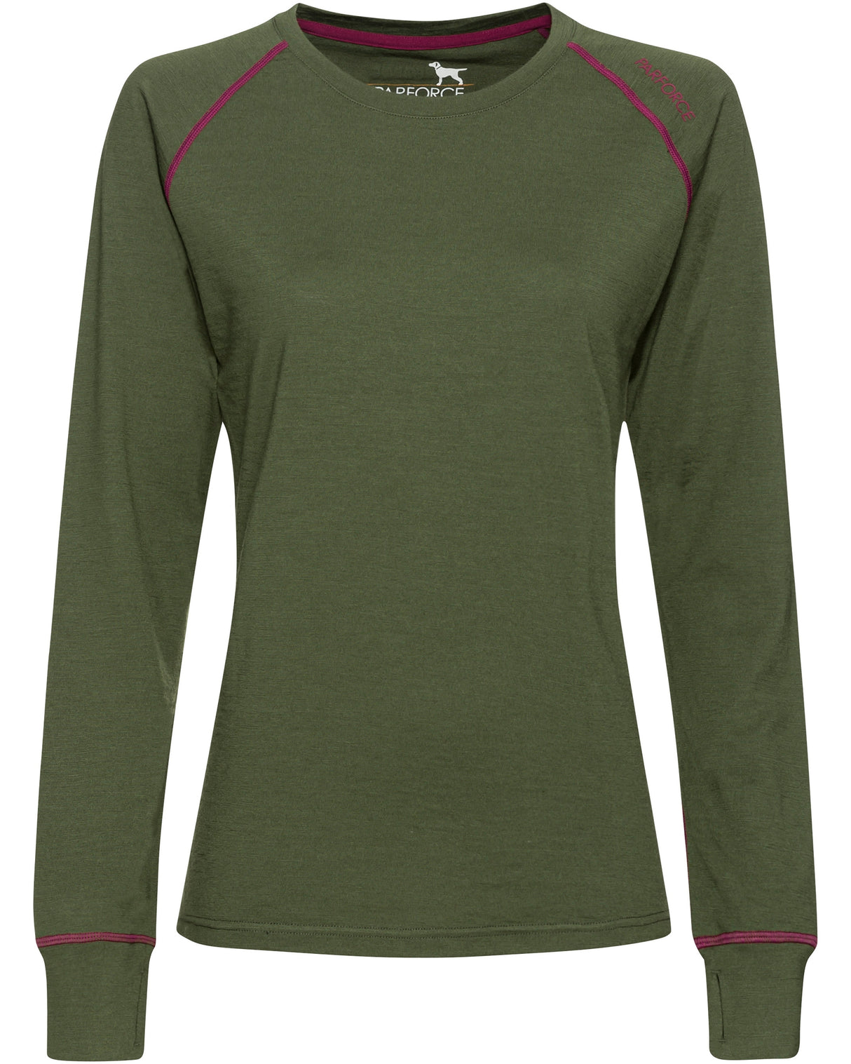 Parforce - Langærmet baselayer til damer i merinomix