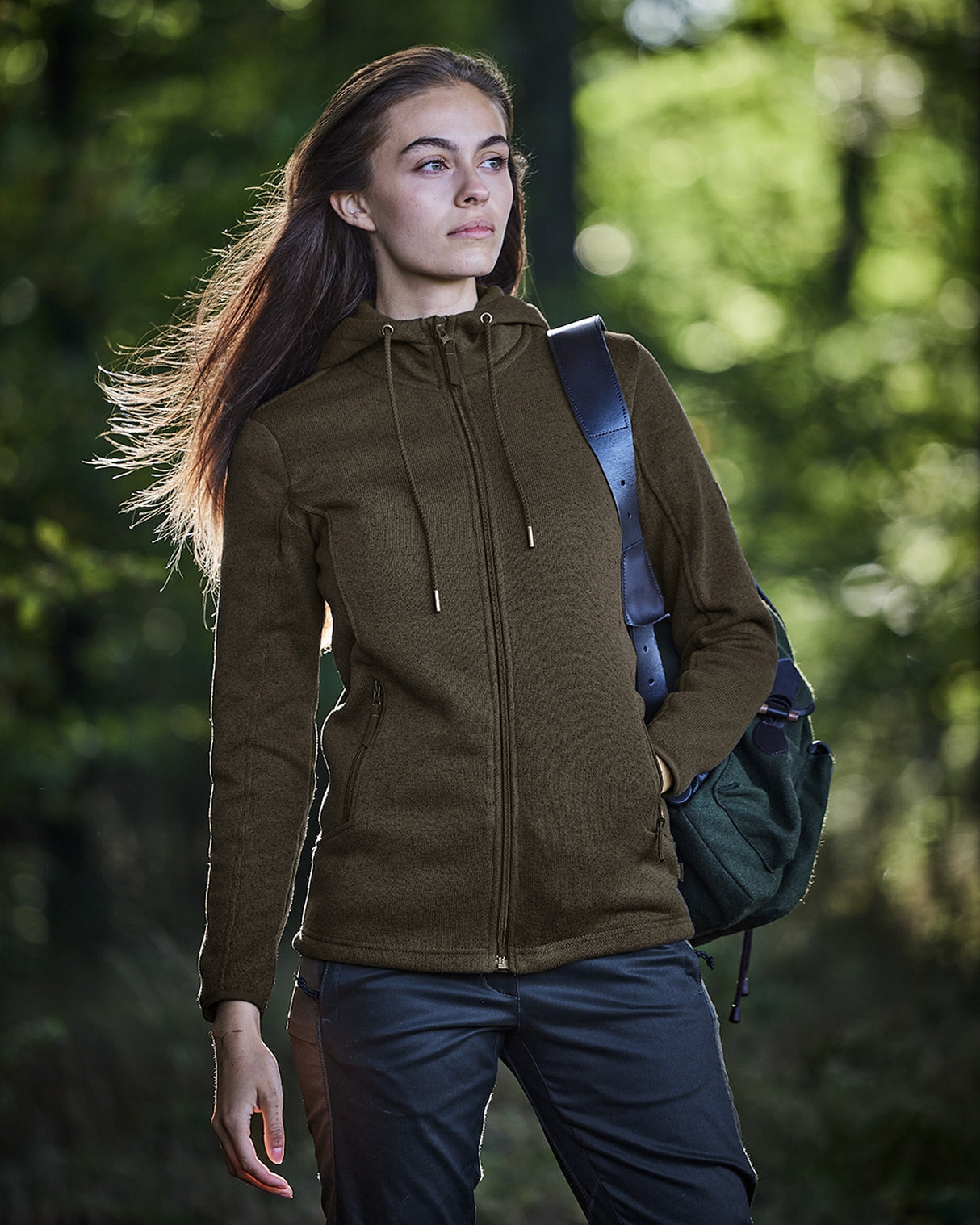 Parforce - Strikket fleecejakke til damer Visby