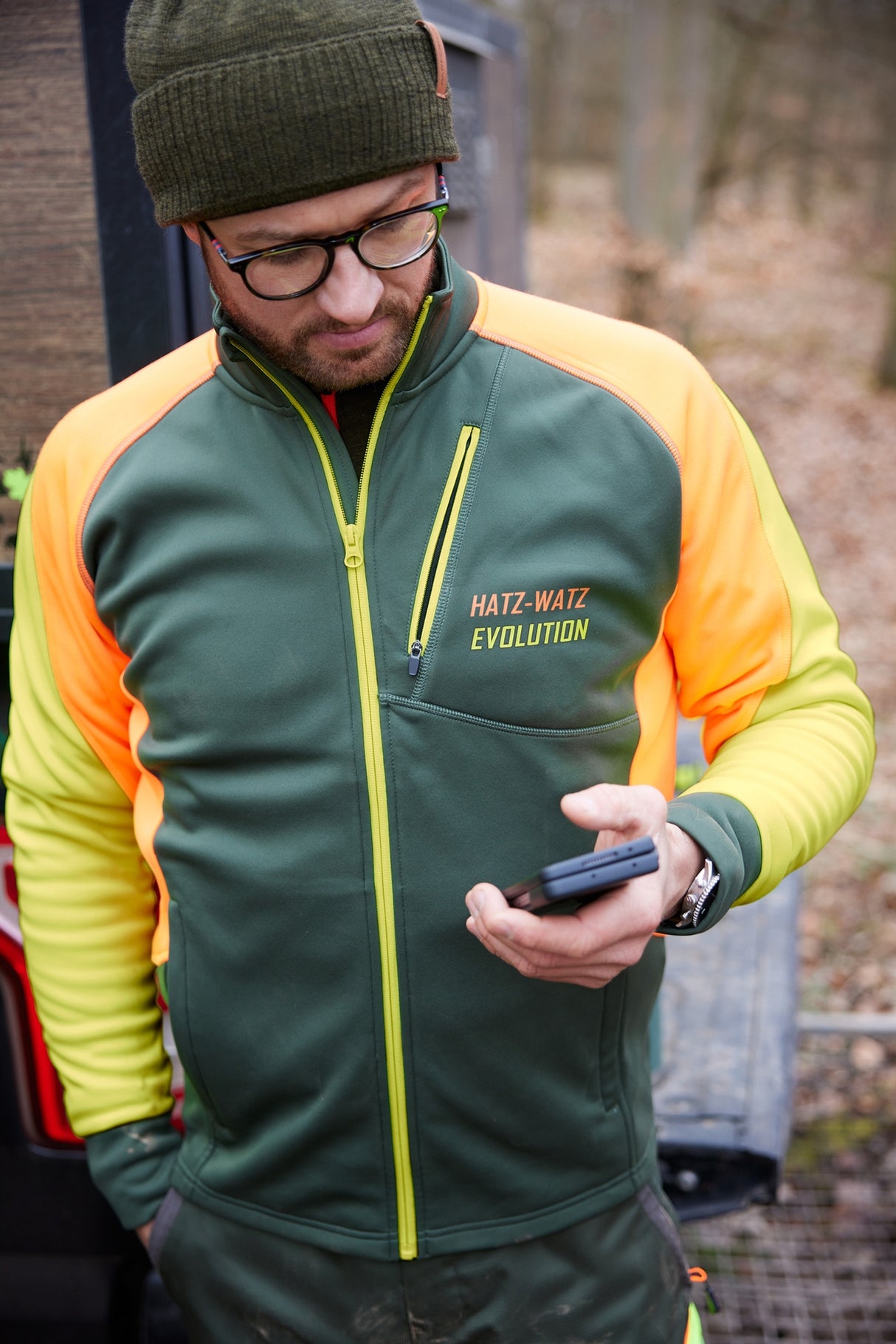 Parforce - Hatz-Watz power stretch fleece-jakke