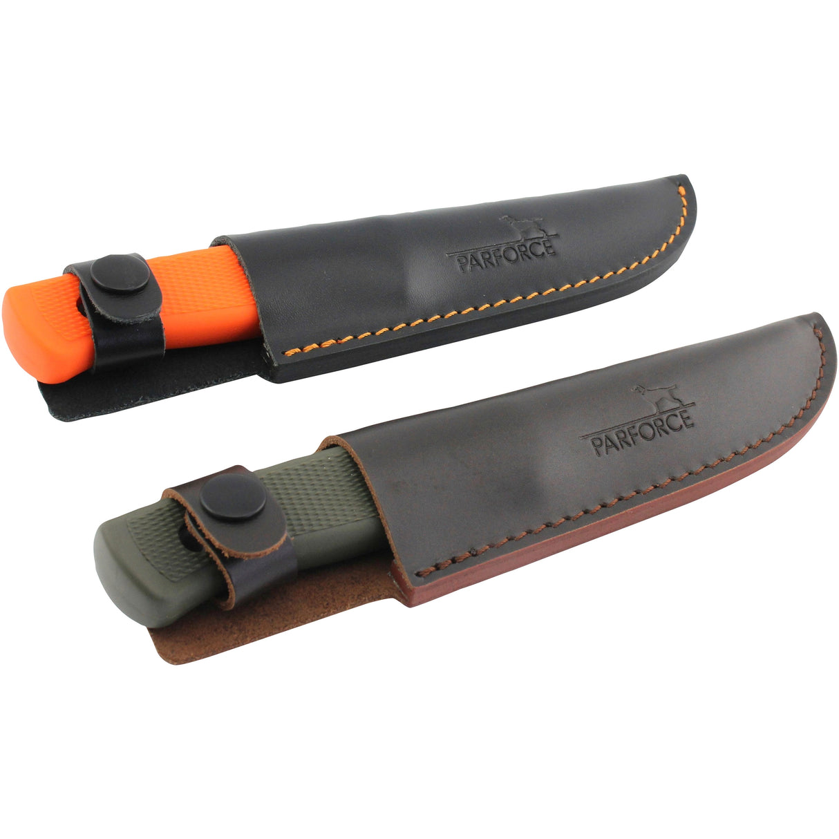 Parforce - Sæt - Kniv Classic Olive & Orange