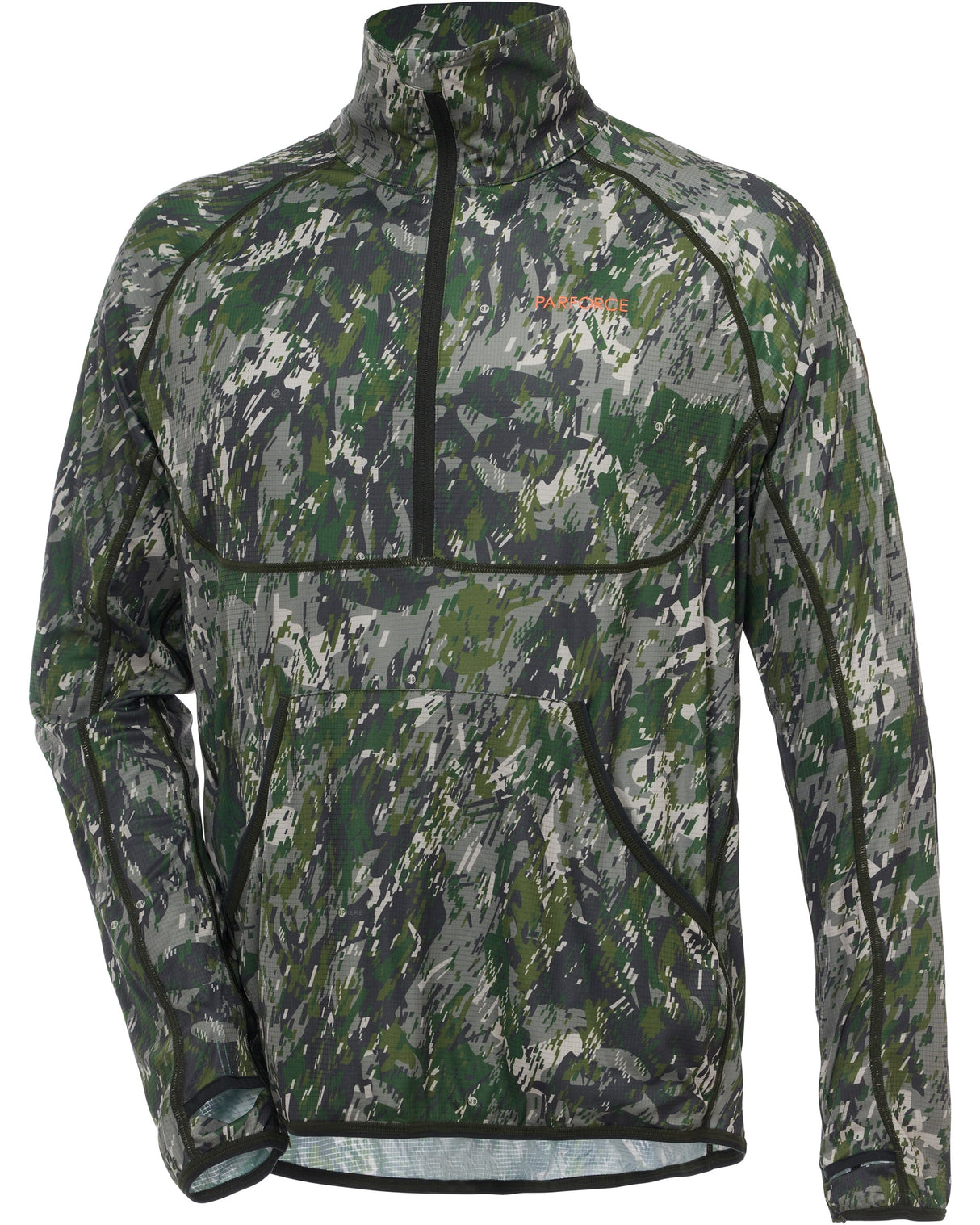 Parforce - Funktionel skjorte med halv lynlås