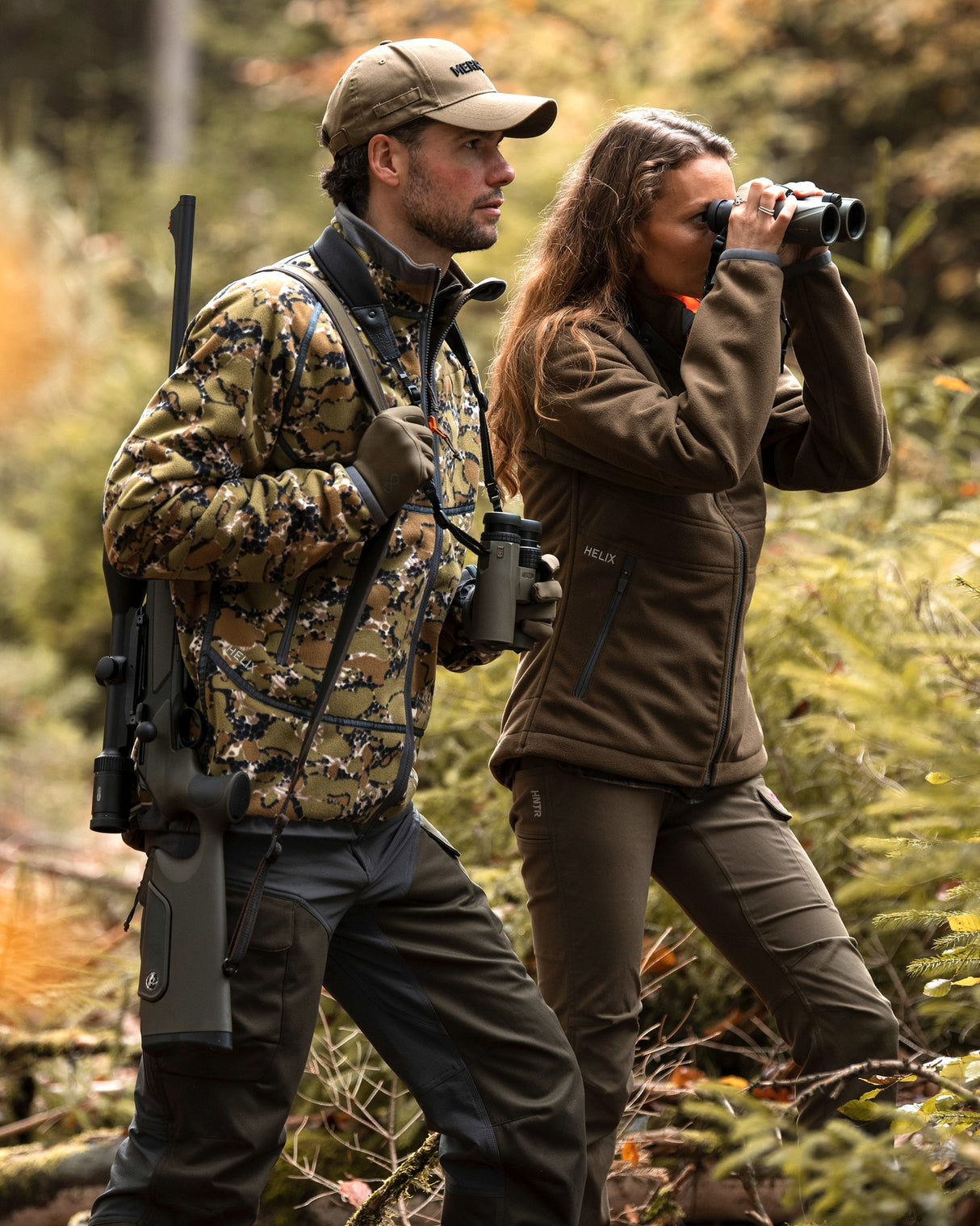 Merkel Gear - Vendbar jakke HELIX Infinity Forest