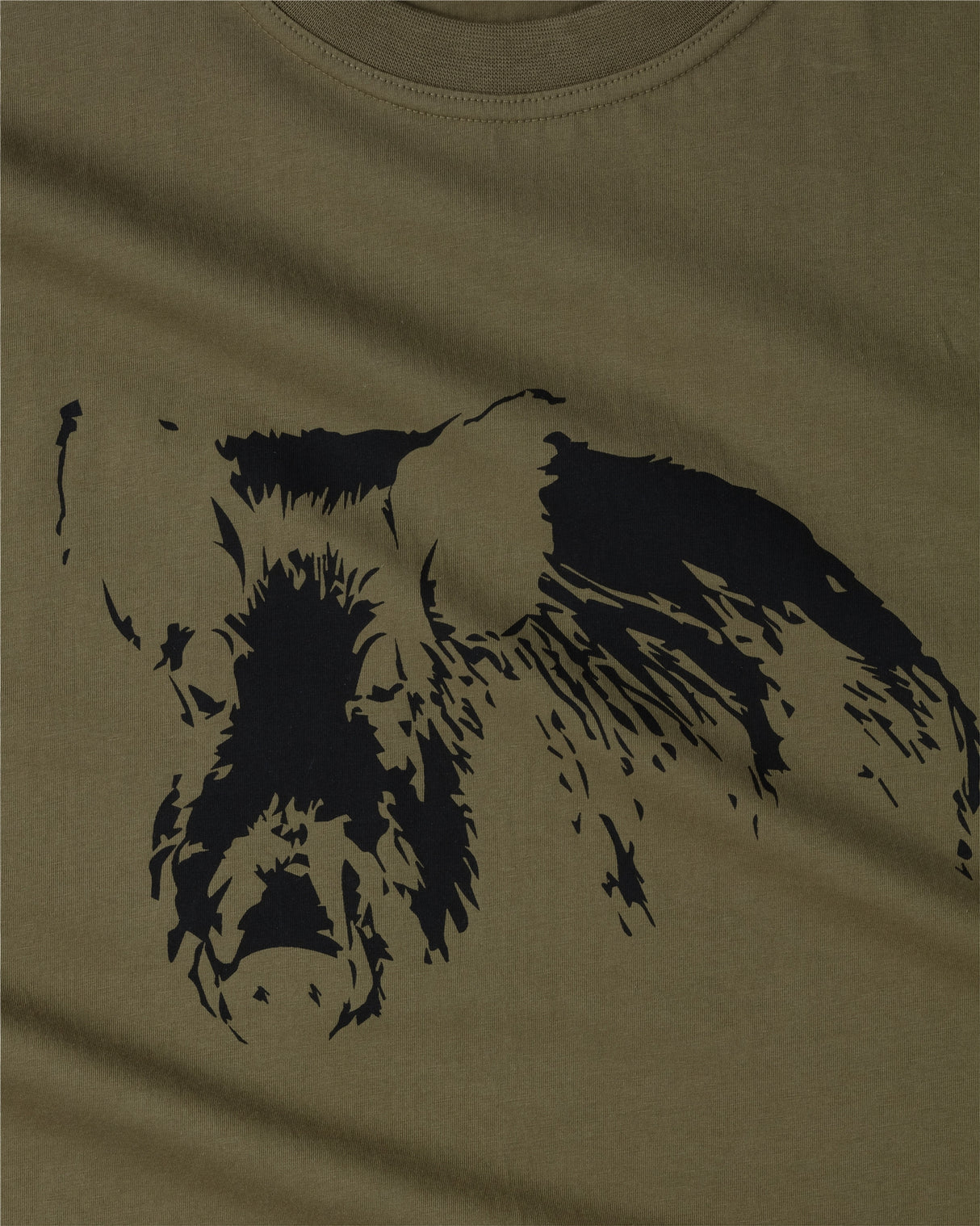 Parforce - T-shirt med vildsvineprint