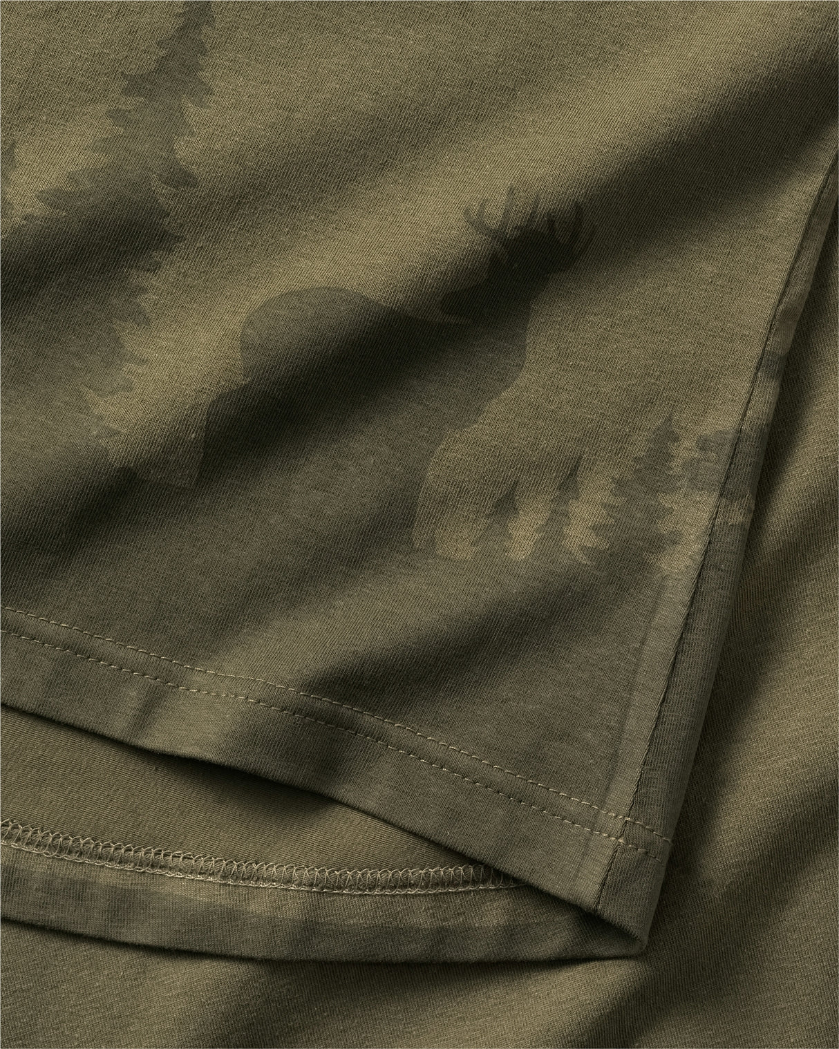 Parforce - T-shirt til damer med silhuet af kronhjort