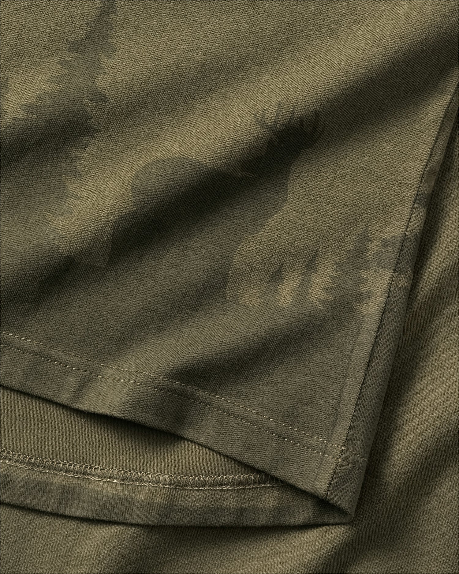 Parforce - T-shirt til damer med silhuet af kronhjort