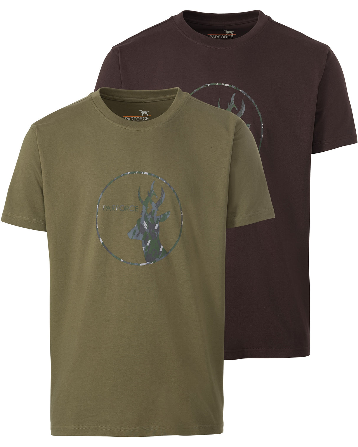 Parforce - T-shirts 2-pak Bock Camo