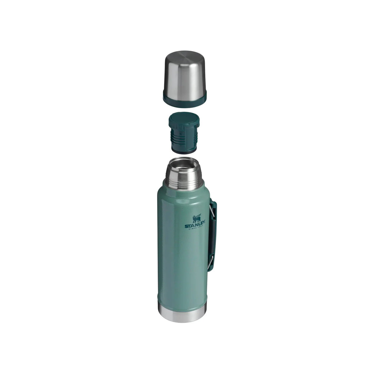 Stanley - Legendary Classic Termoflaske 1.4L // Hammertone Green-3-XtraGrej