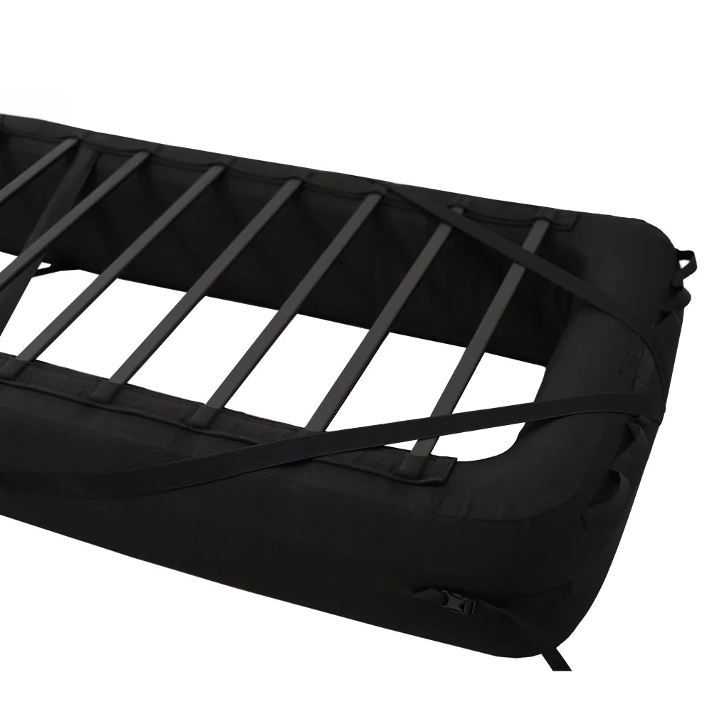 Sunny Hiker - Deluxe Oppustelig Camping Seng // Sort-4-XtraGrej