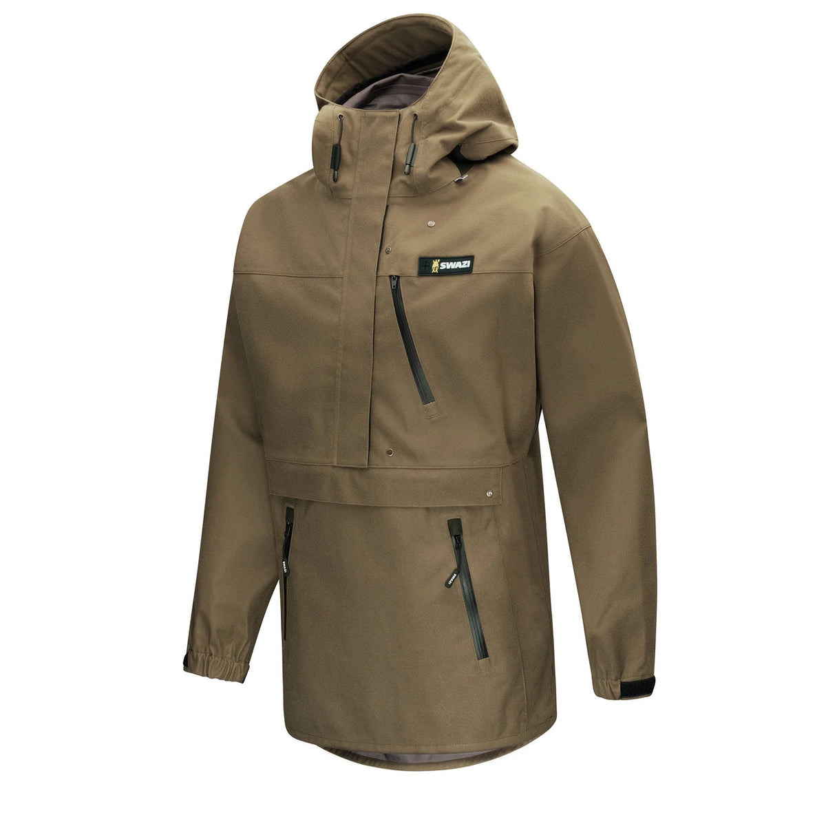 Swazi - Kagoule Anorak Jakke // European Olive-2-XtraGrej