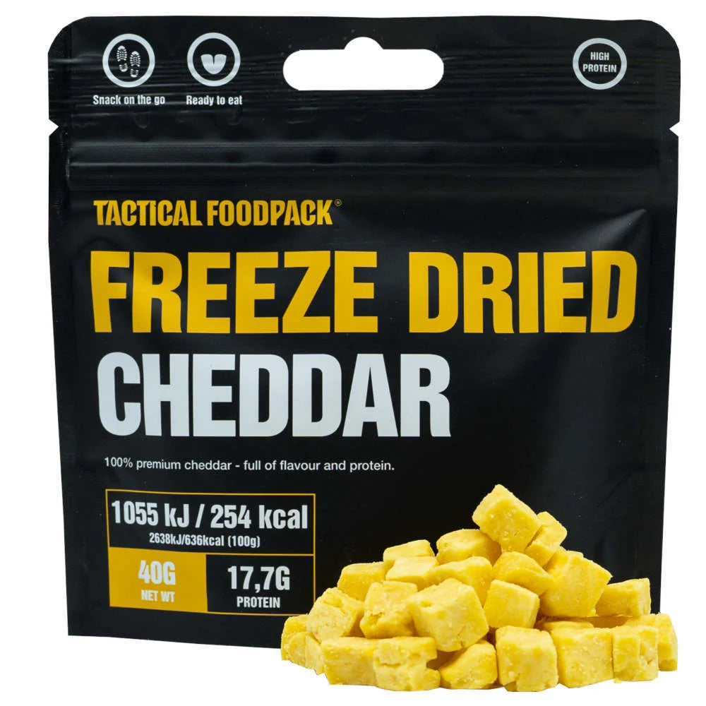Tactical Foodpack - Frysetørret Cheddar, 102 Kcal-1-XtraGrej