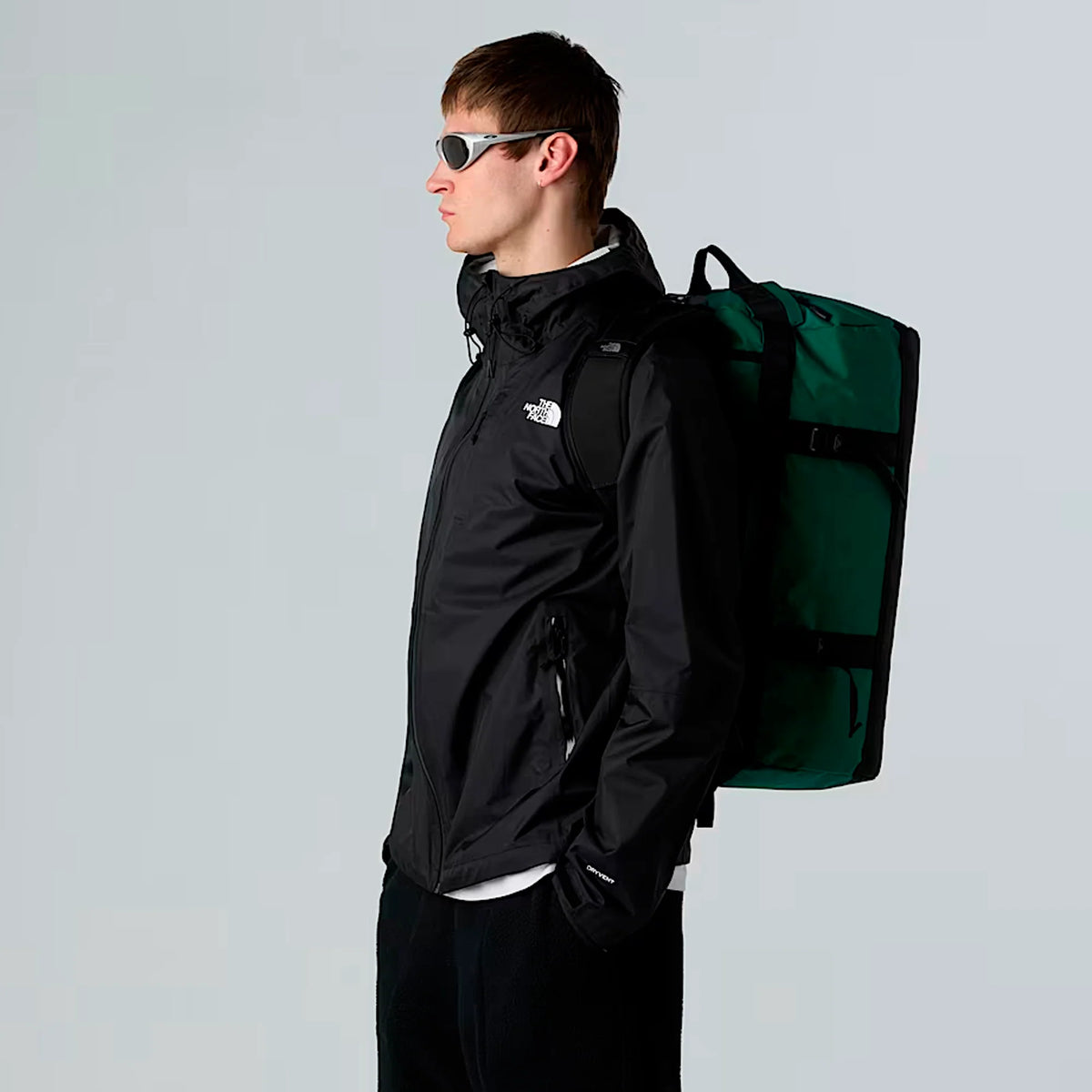 The North Face - Base Camp Duffel Bag Small 50L // Evergreen-7-XtraGrej