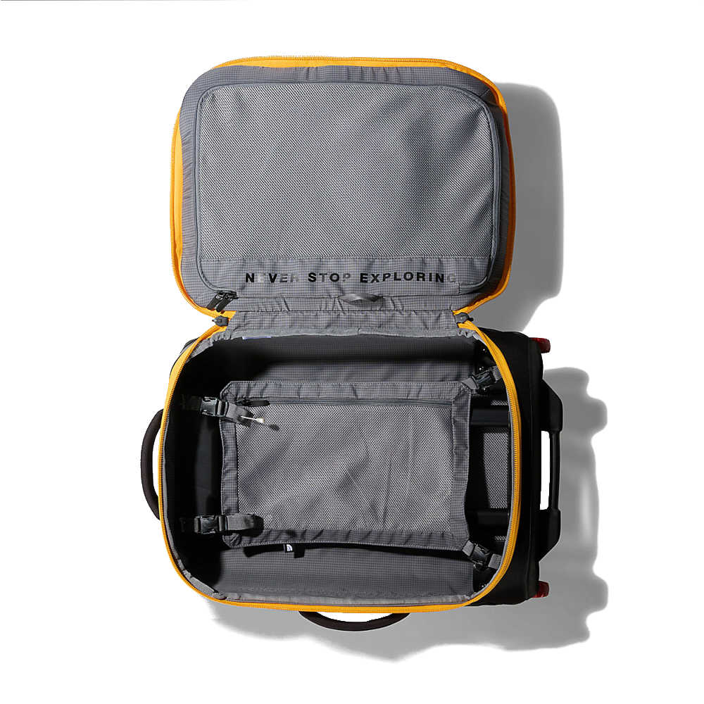 The North Face - Base Camp Rolling Thunder 22 Trolley 40L // Gul-2-XtraGrej