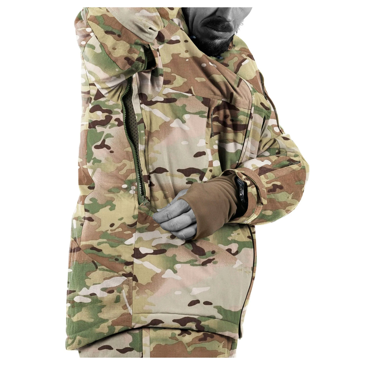 UF PRO - Delta OL 4.0 Tactical Winter Jakke // MultiCam-4-XtraGrej