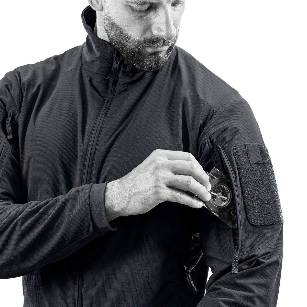 UF PRO - Hunter FZ Gen 3 Tactical Softshell Herrejakke // Sort-6-XtraGrej