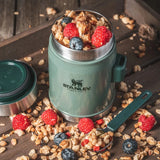Stanley - Legendary Food Jar + Spork 0,40L // Hammertone Green