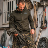Seeland - Tidal Fleece Jakke // Pine green fra Seeland - billede nr. 7 hos GrejFreak.dk