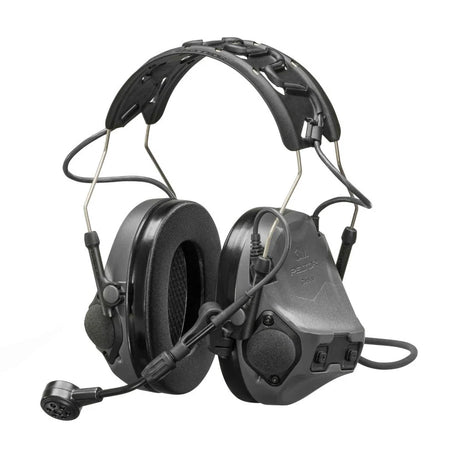 3M Peltor - ComTac VIII Høreværn 4-benet 29 dB // Koksgrå-1-XtraGrej