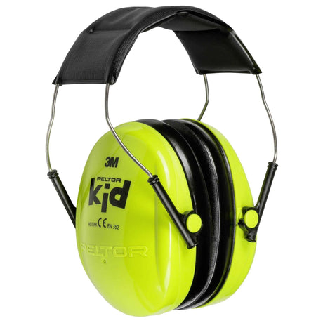 3M Peltor - Kid Høreværn 87-98 dB // Neongrøn-1-XtraGrej