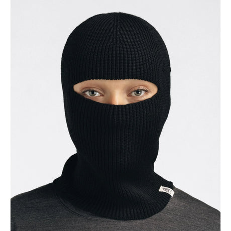 Aclima - Flat Knit Balaclava Hat // Sort fra Aclima - billede nr. 8 hos GrejFreak.dk