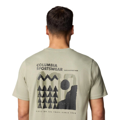 Columbia - Explorers Canyon - Back SS Tee - T-Shirt - Korte Ærmer fra Columbia - billede nr. 1 hos GrejFreak.dk