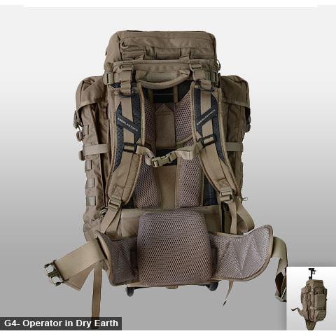 Eberlestock - G4 Operator Finskytte Rygsæk // Mørk Sand / Coyote fra Eberlestock - billede nr. 4 hos GrejFreak.dk