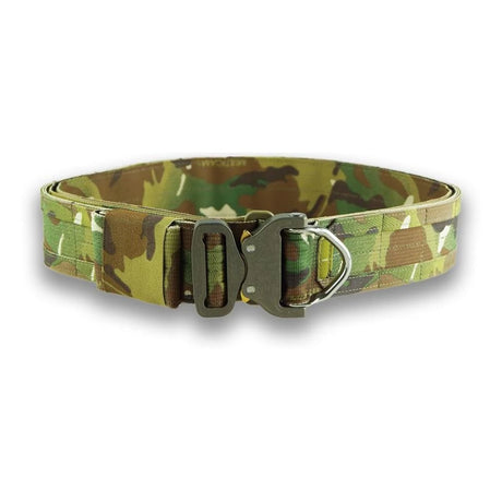 Gingers Tactical Gear - First Line Molle Bælte (D-ring) // Ranger Green fra Gingers Tactical Gear - billede nr. 1 hos GrejFreak.dk