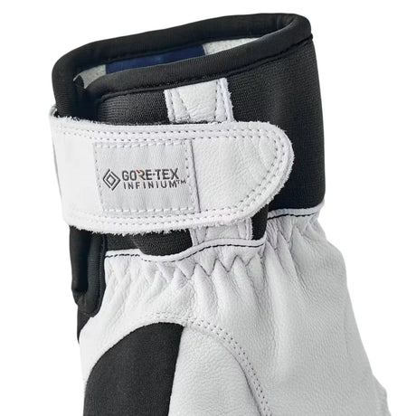 Hestra - Ergo Grip Active Wool Terry 5-Finger Handske // Black/Offwhite-4-XtraGrej