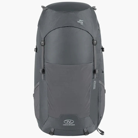 Highlander - Ben Nevis Herre Rygsæk 65L // Grå fra Highlander - billede nr. 1 hos GrejFreak.dk