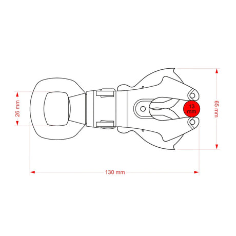 KONG Italy - Frog 360 Kabel Connector fra KONG Italy - billede nr. 2 hos GrejFreak.dk