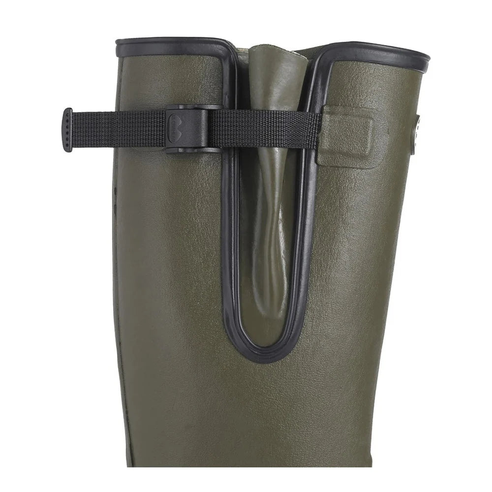 Le Chameau - Vierzon Jersey Lined Gummistøvler // Mørkegrøn fra Le Chameau - billede nr. 4 hos GrejFreak.dk