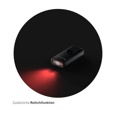 LEDLENSER - K6R Nøgleringslygte 400 Lumen // Grå-4-XtraGrej