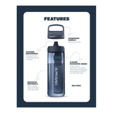 LifeStraw - Go 2.0 Filter Vandflaske 650ml // Orange fra LifeStraw - billede nr. 4 hos GrejFreak.dk
