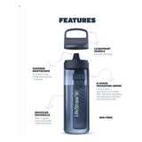 Lifestraw - Go Series Vandflaske 1L // Lys blå fra LifeStraw - billede nr. 3 hos GrejFreak.dk