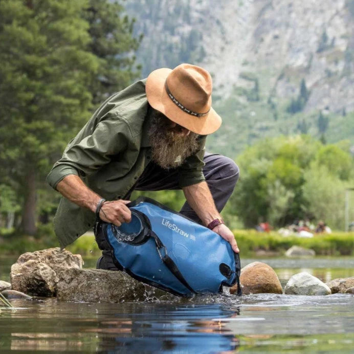 LifeStraw - Peak Large Gravity Vandfilter System 8L // Blå-4-XtraGrej